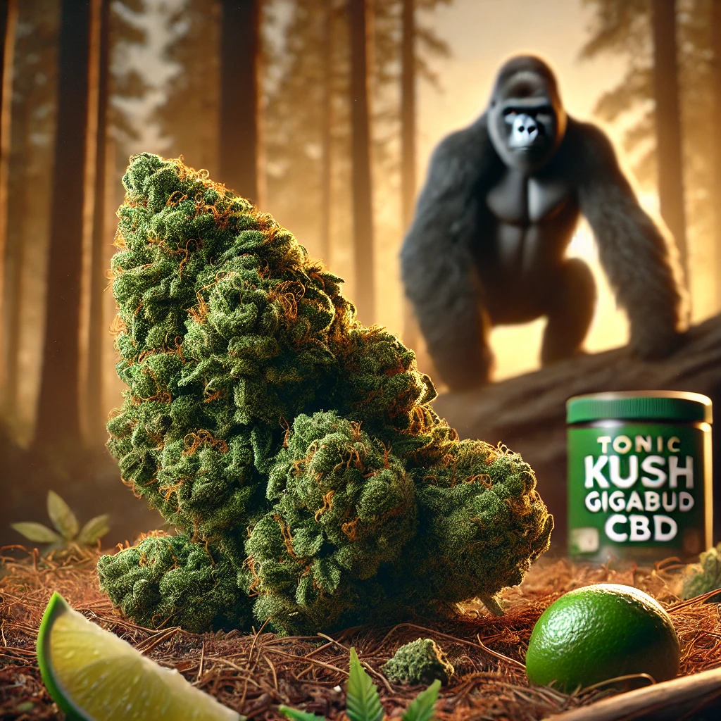 TonicKush CBD arômes terreux et musqués